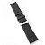 Pulseira Fivela para Tag heuer Monaco LS 24mm Silicone Preto - Imagem 6