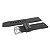 Pulseira Fivela para Tag heuer Monaco LS 24mm Silicone Preto - Imagem 7