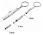 Mini Chaveiro 3 Em 1 Para Oculos Relógios Pequenos Parafusos - Imagem 6