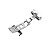 Fecho Deployant Para Pulseira de Relógio Tissot Prata 20mm - Imagem 2