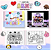 Livro Caderno de Colorir BTS | BT21 - For Armys - Imagem 1