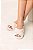 Pantufa cruzada Off White - Imagem 1