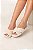 Pantufa cruzada Off White - Imagem 2