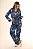 Pijama Kimono Cavalos Mágicos Azul - Imagem 6