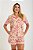 Pijama Americano Curto Flores e Estrelas - Imagem 3