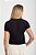 Blusa manga curta Preta - Imagem 3
