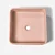 Cuba Quadrada de Apoio em Concreto - Rosé - Imagem 3