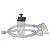 Conjunto Nebulização PVC AD De Oxigênio 1200mm - Imagem 1
