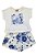 Conjunto Infantil Menina Flores Milon - Imagem 1