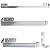 Kit Banheiro Slim Cromado - Imagem 1