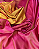 Cetim Victória - Pink c/ Laranja - Imagem 1