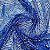 Tule Diamante Quebrado Des.LYX158 Azul Royal - Imagem 1