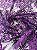 Tule c/ paetê P229 Roxo - Imagem 3