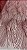 Tule Diamante Quebrado Des. LYD 090 Vermelho - Imagem 1