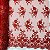 Renda 3949 Cord Metalic Des 50 Vermelho - Imagem 1