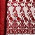 Renda Liverpool Dull Des 005 Vermelho - Imagem 1