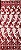 Renda Liverpool Dull Des 005 Vermelho - Imagem 2