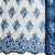Renda fio de seda F 20 626 Azul Serenity Escuro - Imagem 1
