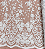 Renda c/ paetê 5600 Branco - Imagem 1
