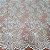 Renda c/ paetê Jasmille 8984 Branco - Imagem 1