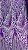 Tule Boreal c/ paetê P233 Roxo - Imagem 1