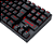 Teclado Usb Redragon Mecanico Gamer  Kumara Single Color Led Red Preto K552-2 (Switch Marron) - Imagem 6
