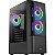 Gabinete Atx Aerocool Quantum V2 Preto C/3 Fan - Imagem 9