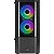 Gabinete Atx Aerocool Quantum V2 Preto C/3 Fan - Imagem 3