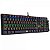 Teclado Usb Redragon Mecanico Valhein Rainbow Preto Switch Azul K608-r - Imagem 7
