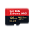 Memory Card Micro Sd 128gb Sandisk 2x1 Extreme Pro U3 V30 4k - Imagem 1
