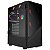 Gabinete Atx Pcyes Gamer Set Black Vulcan Lateral Vidro - Imagem 2
