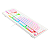 Teclado Usb Redragon Mecanico Kala Branco e Rosa ( Switch marron ) K557Pw-Rgb - Imagem 3