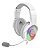 Headset Gamer  Redragon Pandora  Rgb Branco H350wrgb - Imagem 1