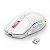 Mouse Usb Redragon Invader Pro Branco Rgb M719W Sem Fio - Imagem 1
