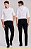 Calça Sarja Slim Masculina Preta 10888 - Imagem 1