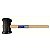 MARTELO DE BORRACHA 40MM PEQUENO PRETO BRASFORT E-COMMERCE - Imagem 2