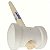 MARTELO DE BORRACHA 40MM PEQUENO BRANCO BRASFORT E-COMMERCE - Imagem 3