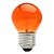 LAMPADA BOLINHA 15W 220V E27 BG35 LARANJA BRASFORT - Imagem 1
