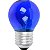 LAMPADA BOLINHA 15W 220V E27 BG35 AZUL BRASFORT - Imagem 1