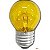 LAMPADA BOLINHA 15W 127V E27 BG35 AMARELA BRASFORT - Imagem 2