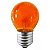LAMPADA BOLINHA 15W 220V E27 BG35 LARANJA BRASFORT - Imagem 1