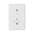 CJ INTER BIPOLAR 10A 250V STYLUS ILUMI - Imagem 1