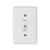 CJ PULSADOR MINUTERIA 6A 250V STYLUS ILUMI - Imagem 1