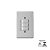 CJ 3 INTER SIMPLES 6A 250V STYLUS ILUMI - Imagem 1