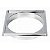 PORTA GRELHA QUADRADO C/ GRELHA 100 MM CROMADO REBOUÇAS - Imagem 2