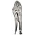 ALICATE PRESSAO BICO RETO CR.10" 254MM BRASFORT - Imagem 2