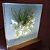 FLORES NA RESINA COM LED - Imagem 1