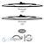 Palheta Dyna DX16 16/16" Gol /94 D20/ Corcel Original - Imagem 1