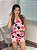 Pijama Ondinha Lulu - Cropped com Bermuda - Coração 22 - PIJAMÔ - Imagem 1