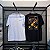 CAMISETA COTTON OFF-WHITE LOGO FLAMES - Imagem 1
